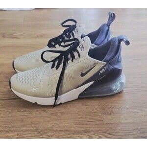 Nike Air Max 270 Women's Size 8.5 Running Shoes Light Bone Sneakers